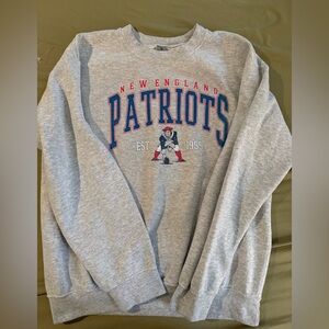 Vintage Style New England Patriots Crewneck
